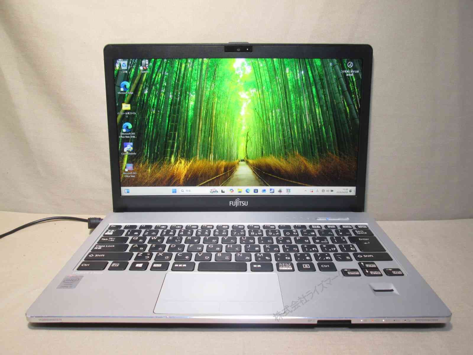 富士通 LIFEBOOK S904/J【Core i5 4300U】 10GBメモリ 【Windows11 Pro 