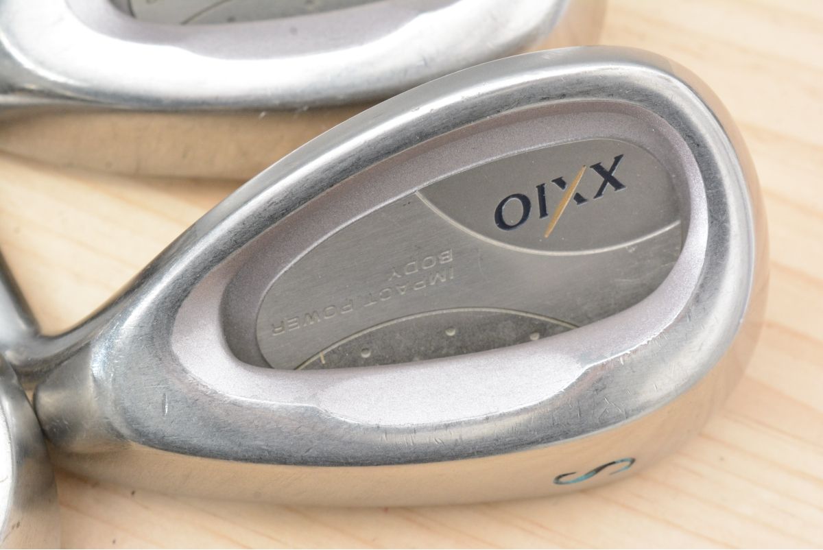 レディース】ダンロップ XXIO 3 2004年 アイアンセット 5~PW/AW/SW 8本