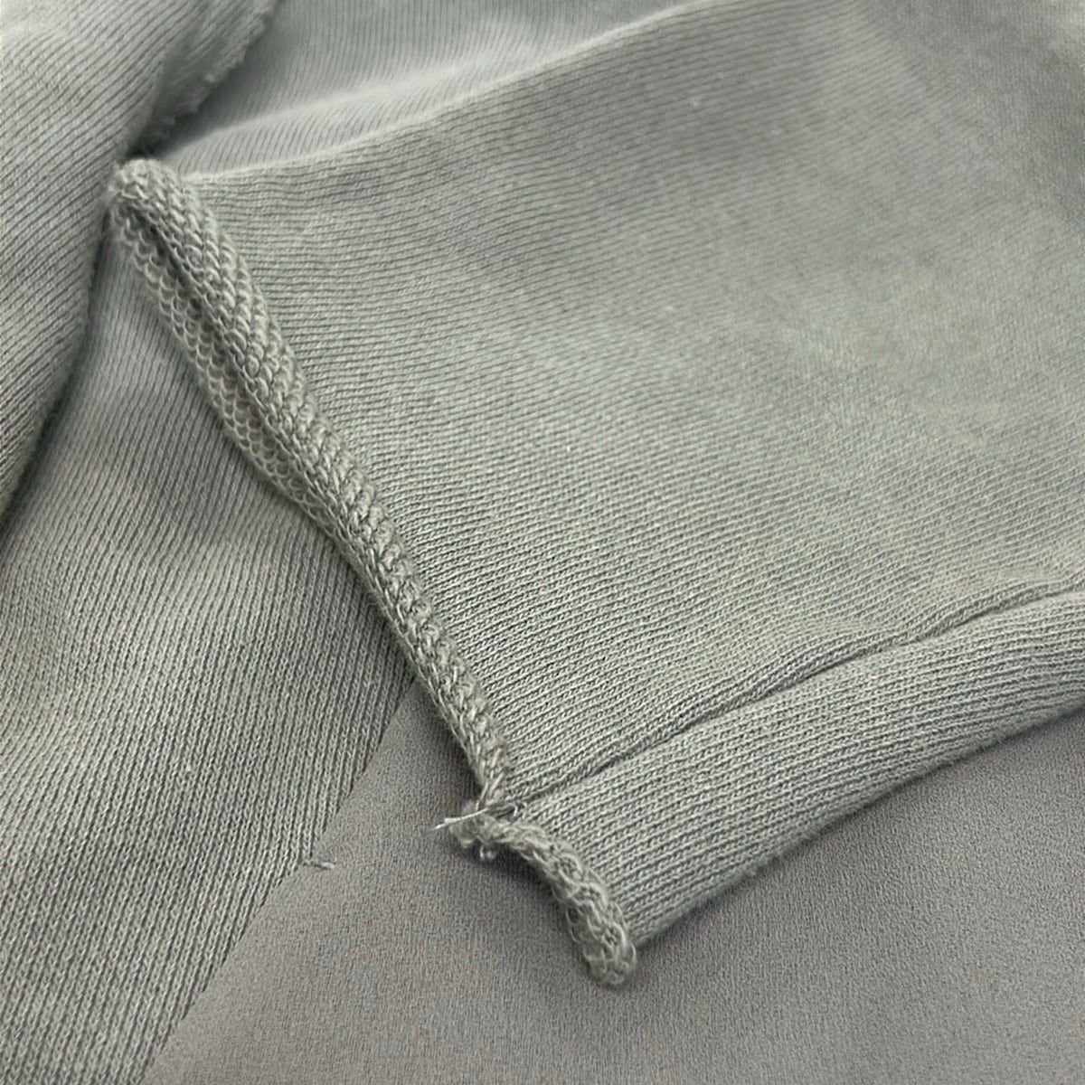 UNDER COVER(アンダーカバー) パーカー サイズ1 S レディース - グレー×ブラウン×マルチ 七分袖/リボン/ダメージ加工 UNDERCOVER - UNDER COVER(アンダーカバー) パーカー サイズ1 S