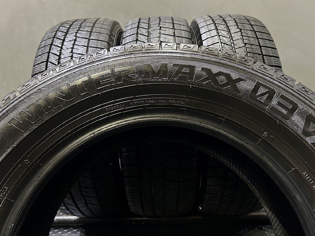 DUNLOP WINTER MAXX WM03 195/65R15 15インチ スタッドレス 4本 バリ溝 