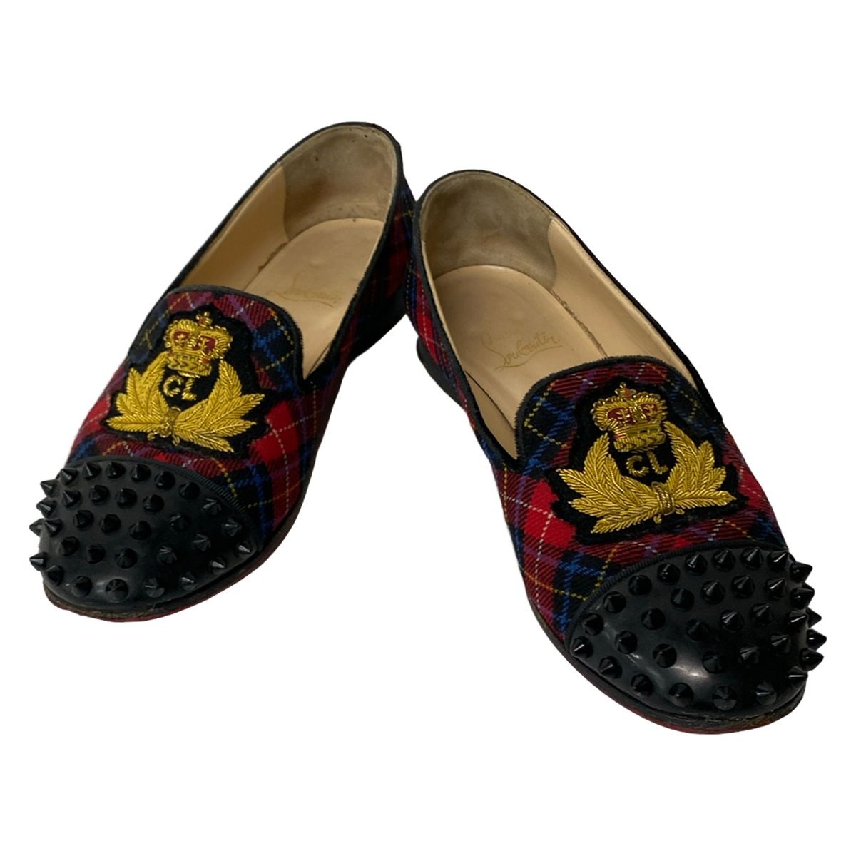CHRISTIAN LOUBOUTIN(クリスチャンルブタン) ローファー 36 レディース 
