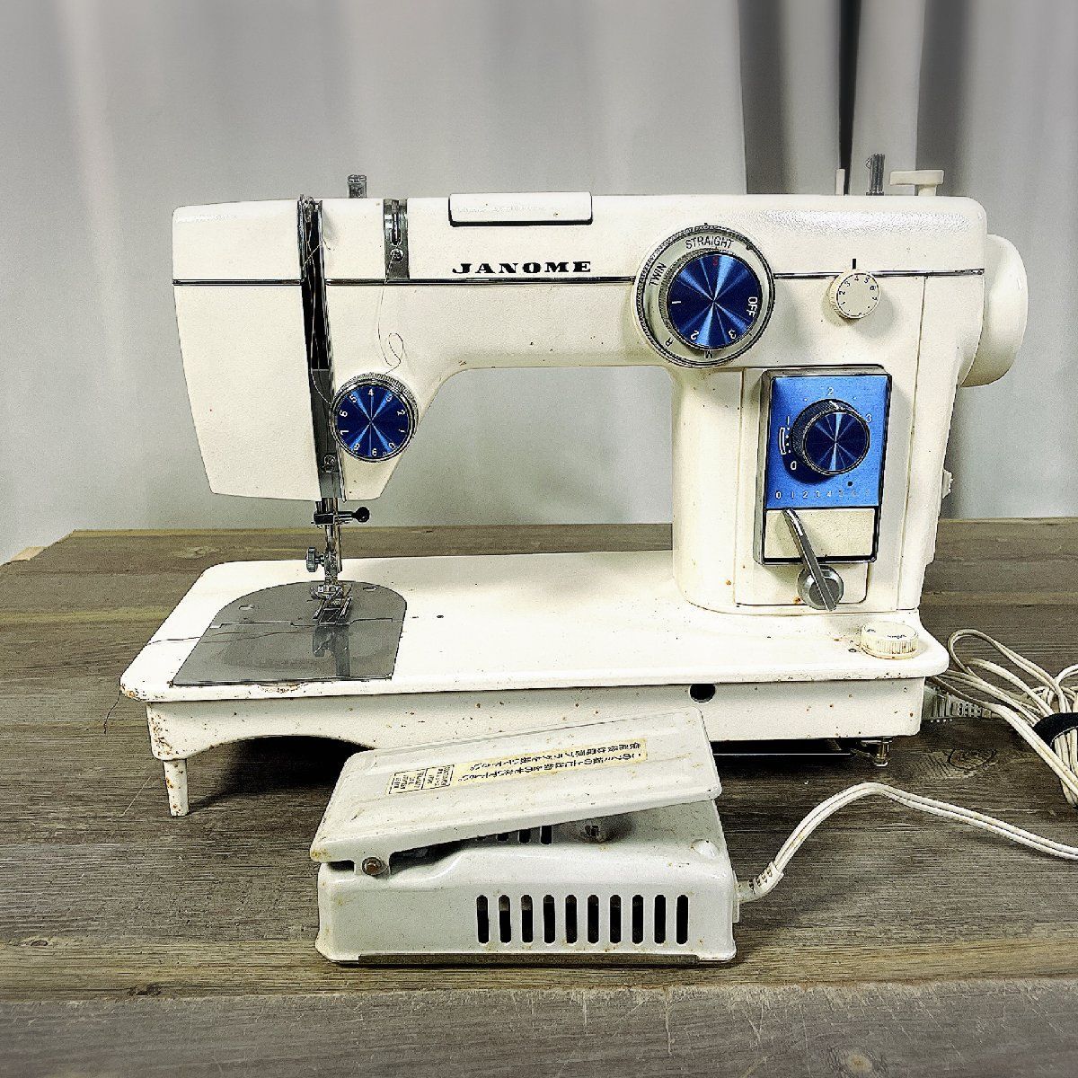 3803 JANOME ジャノメ Mod. 804 ミシン ジャンク品 / 送料無料/A0 
