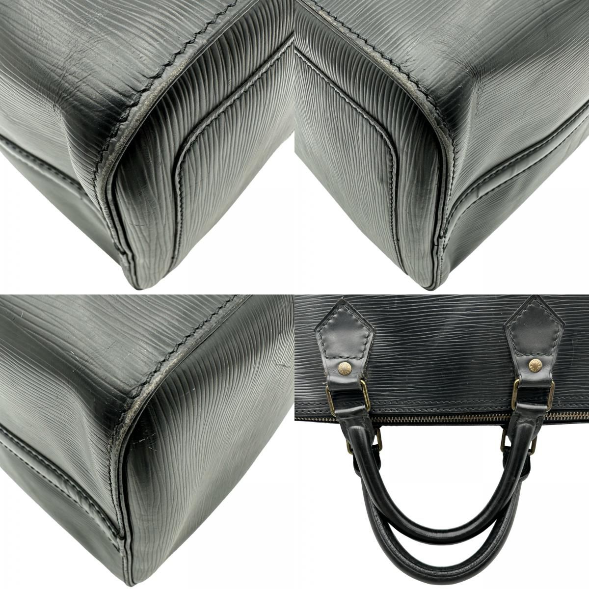 ルイ・ヴィトン LOUIS VUITTON スピーディ40 M42982 ノワール エピ 