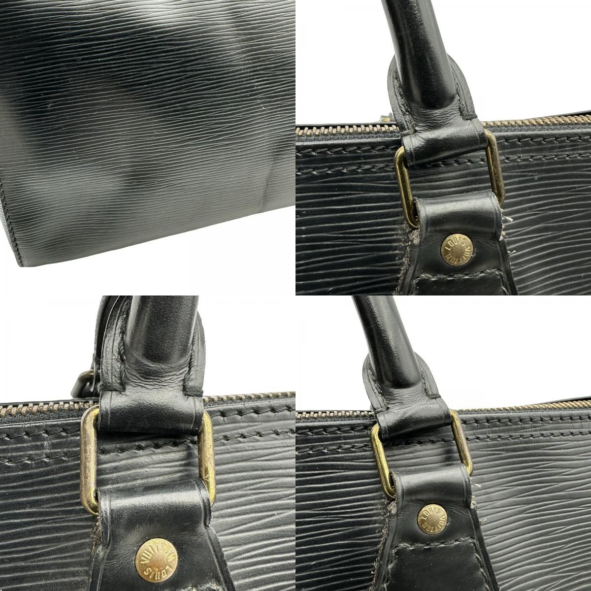 ルイ・ヴィトン LOUIS VUITTON スピーディ40 M42982 ノワール エピ 