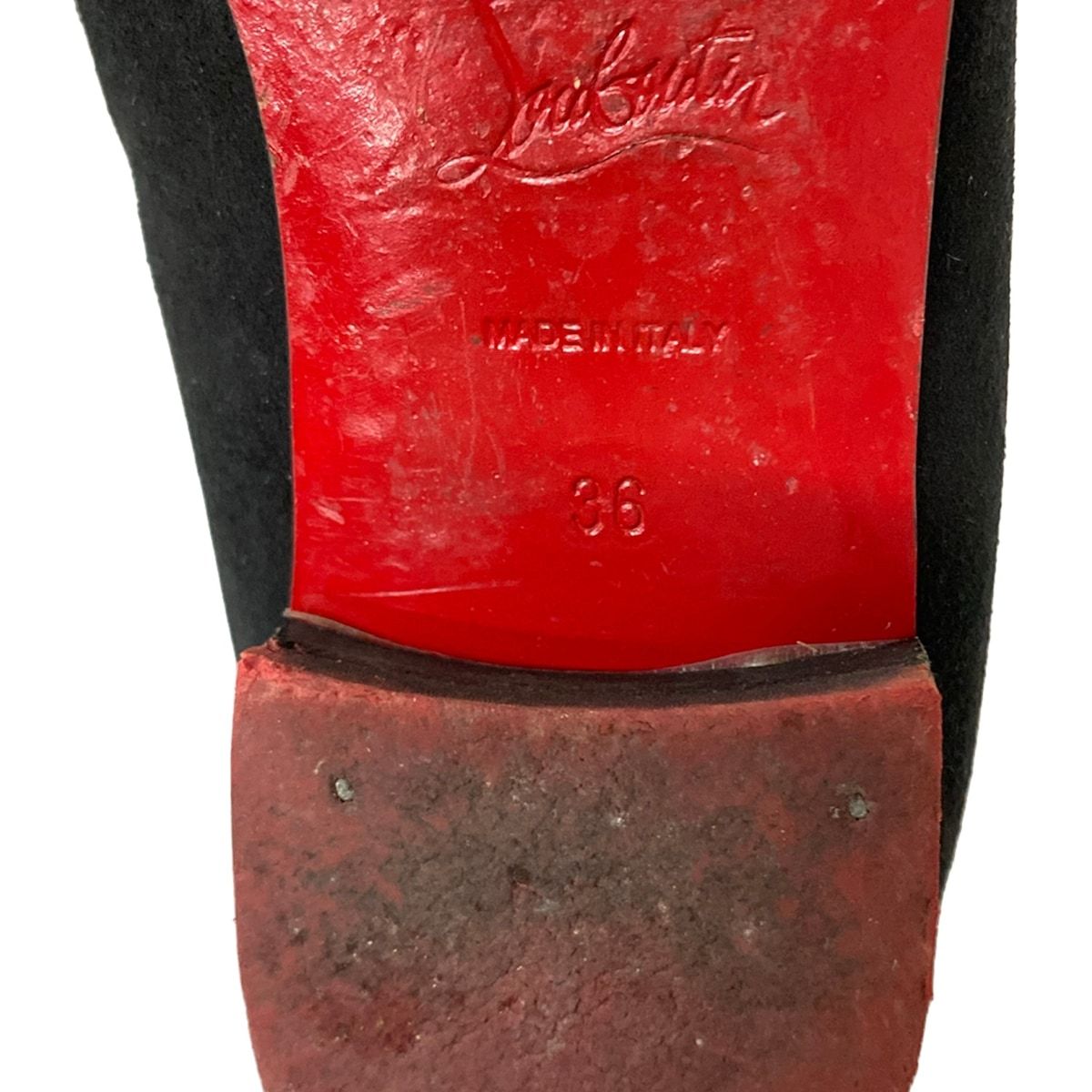 CHRISTIAN LOUBOUTIN(クリスチャンルブタン) ローファー 36 レディース 