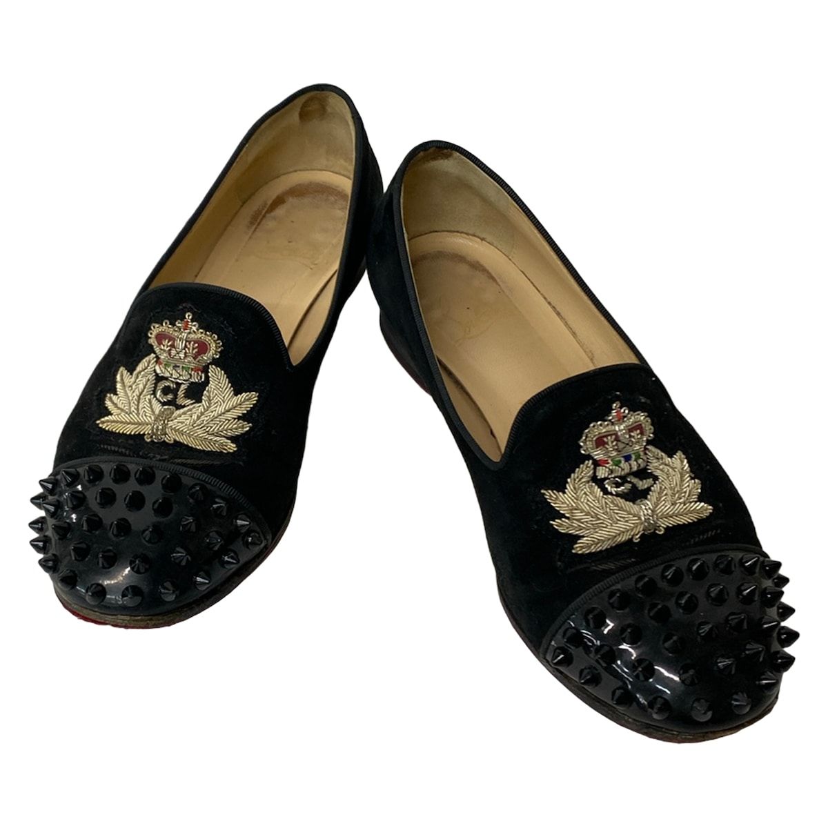 CHRISTIAN LOUBOUTIN(クリスチャンルブタン) ローファー 36 レディース 