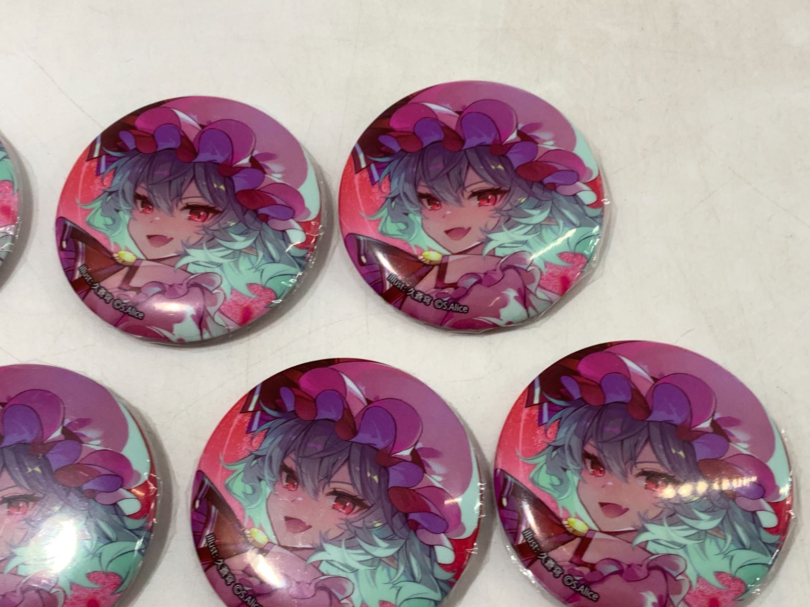 東方 レミリア・スカーレット レミリア 百均 缶バッジ - メルカリ 東方 