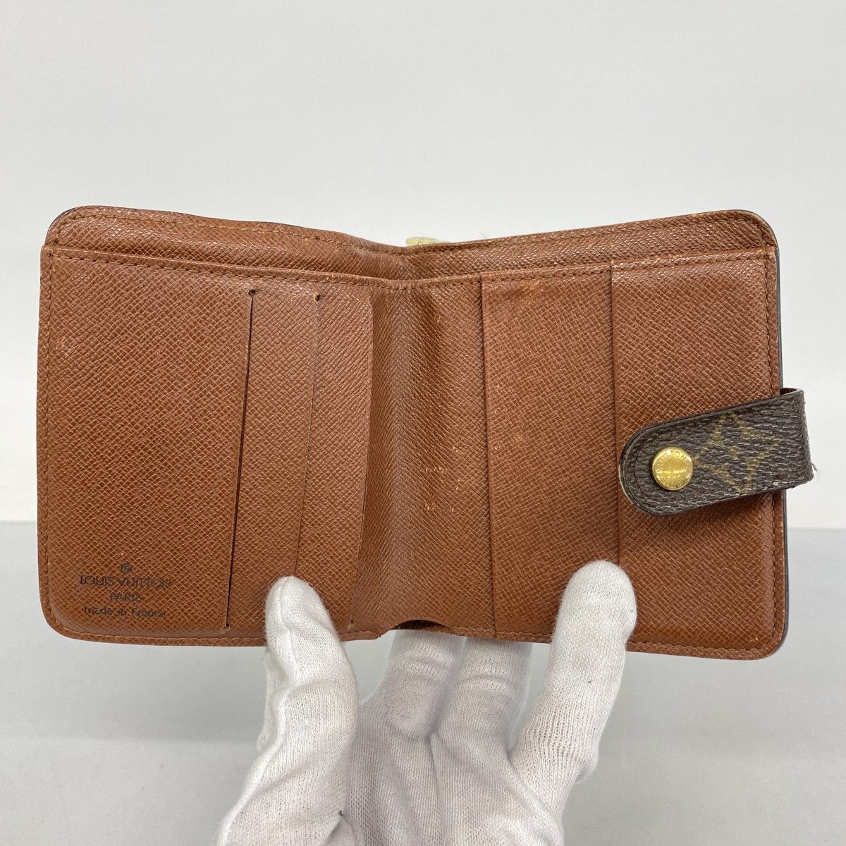 ★SALE【6db1933】ルイヴィトン 財布 モノグラム コンパクトジップ M61667 ブラウン【中古】レディース 6db1933】ルイヴィトン 財布 モノグラム コンパクトジップ M61667