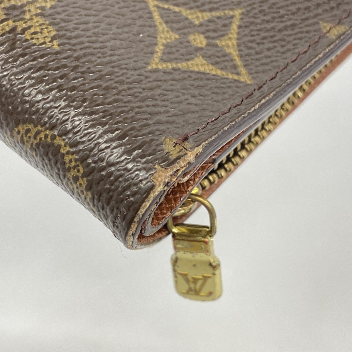 ★SALE【6db1933】ルイヴィトン 財布 モノグラム コンパクトジップ M61667 ブラウン【中古】レディース 楽天市場】【ローン60回払い無金利】【中古】 ルイ ヴィトン LOUIS