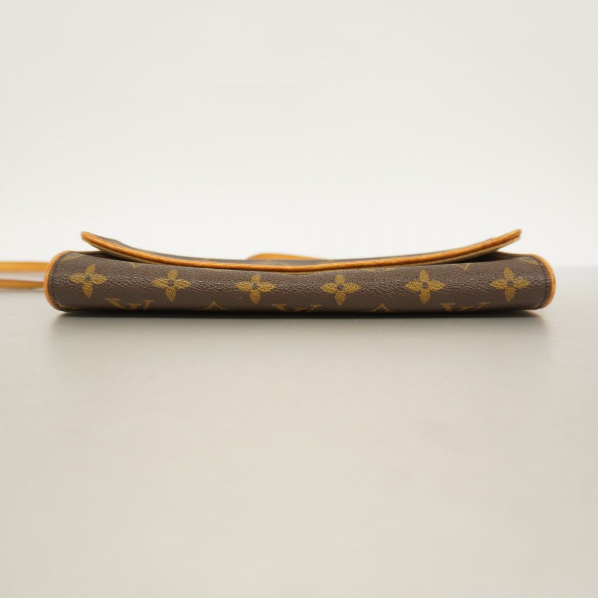 【6db1980】ルイヴィトン ショルダーバッグ モノグラム ポシェットツインGM M51852 ブラウン【中古】レディース LOUIS VUITTON（ルイ・ヴィトン） ポシェットツインGM モノグラム
