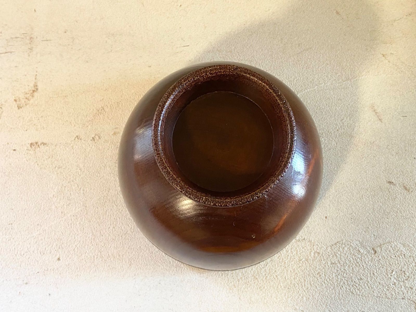 能登蔵出し 木地呂 渕布 合鹿椀 漆器2客セット / Noto Lacquerware