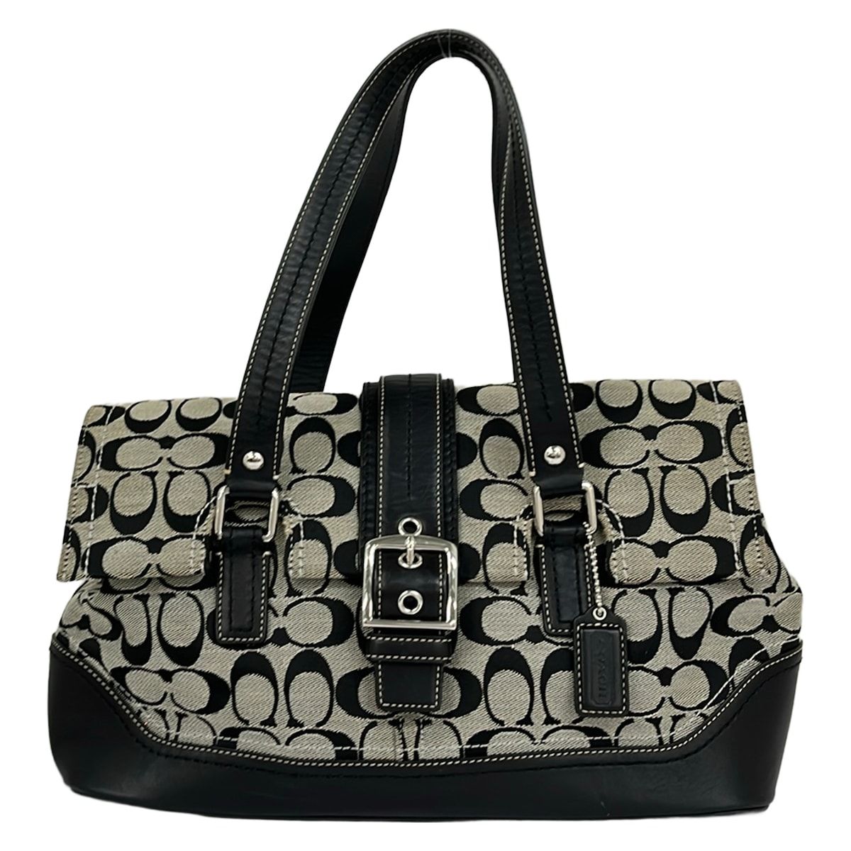 COACH(コーチ) ハンドバッグ ハンプトンズシグネチャーサッチェル