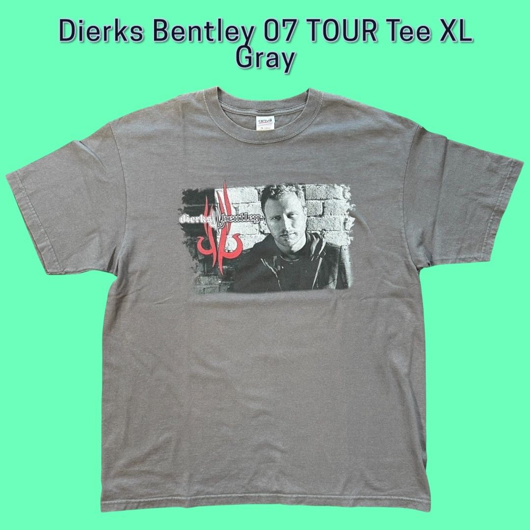 Dierks Bentley 07 TOUR Tee XL Gray