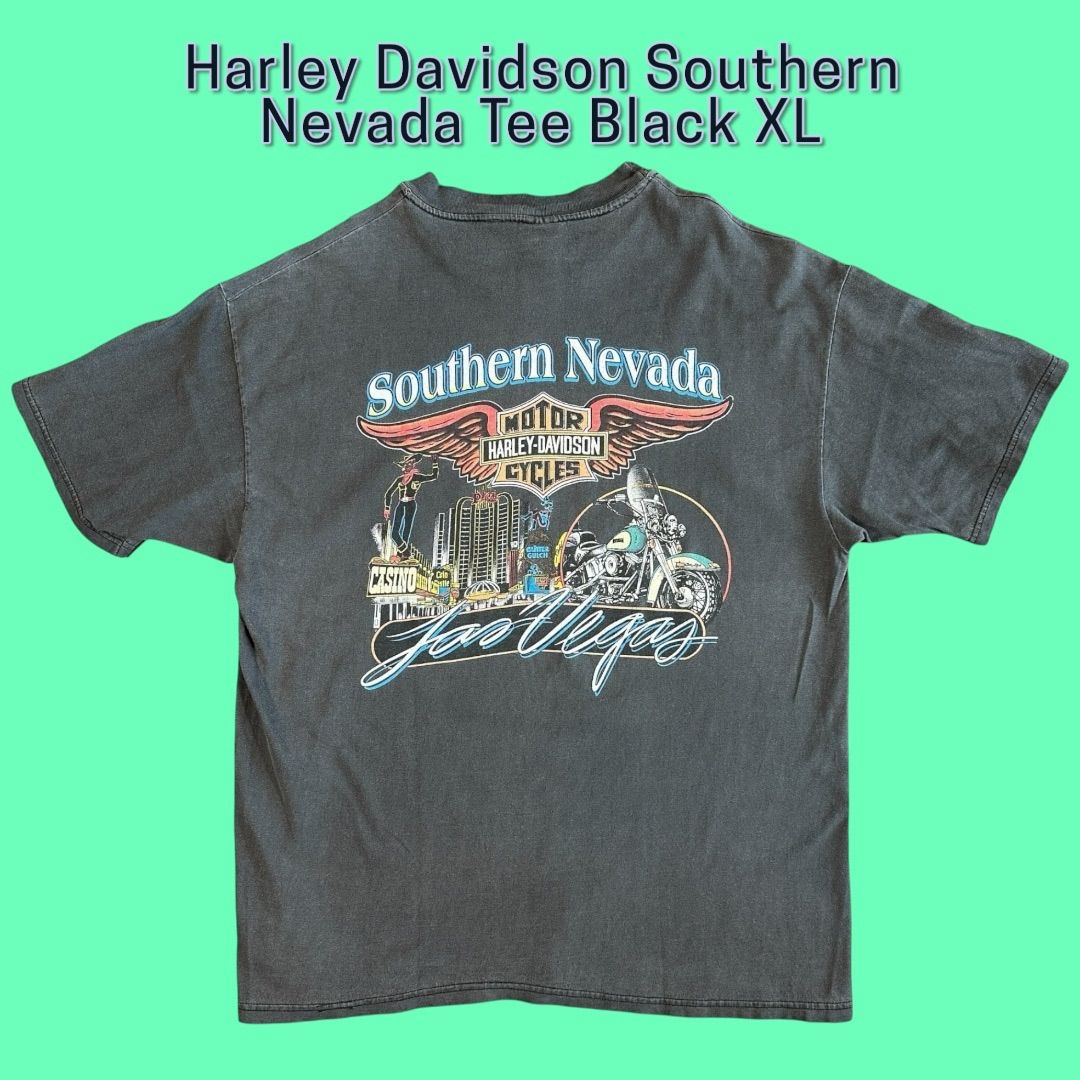 Harley Davidson Southern Nevada Tee Black XL