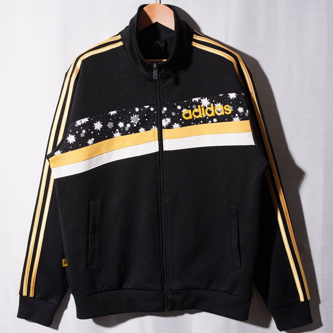 00s アディダス adidas トラックジャケット L ユニセックス ブラック 