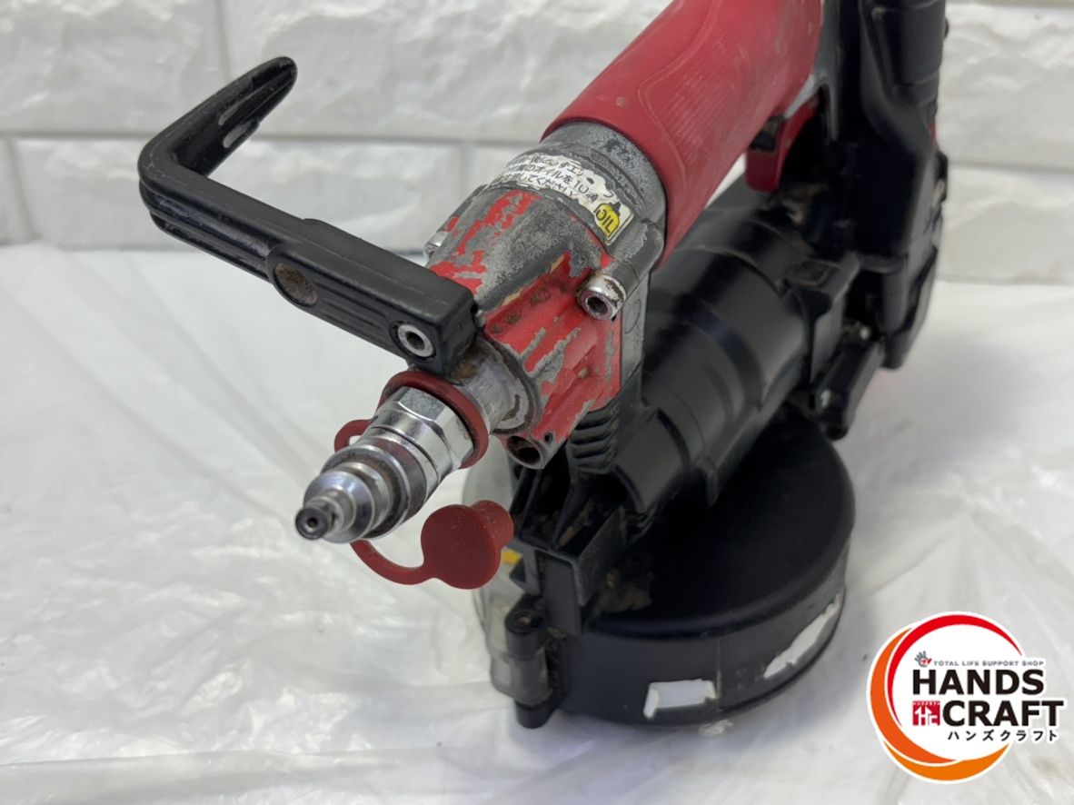 ▽【中古】MAX HV-R32G1 高圧ねじ打機 ターボドライバー 25〜32mm釘 