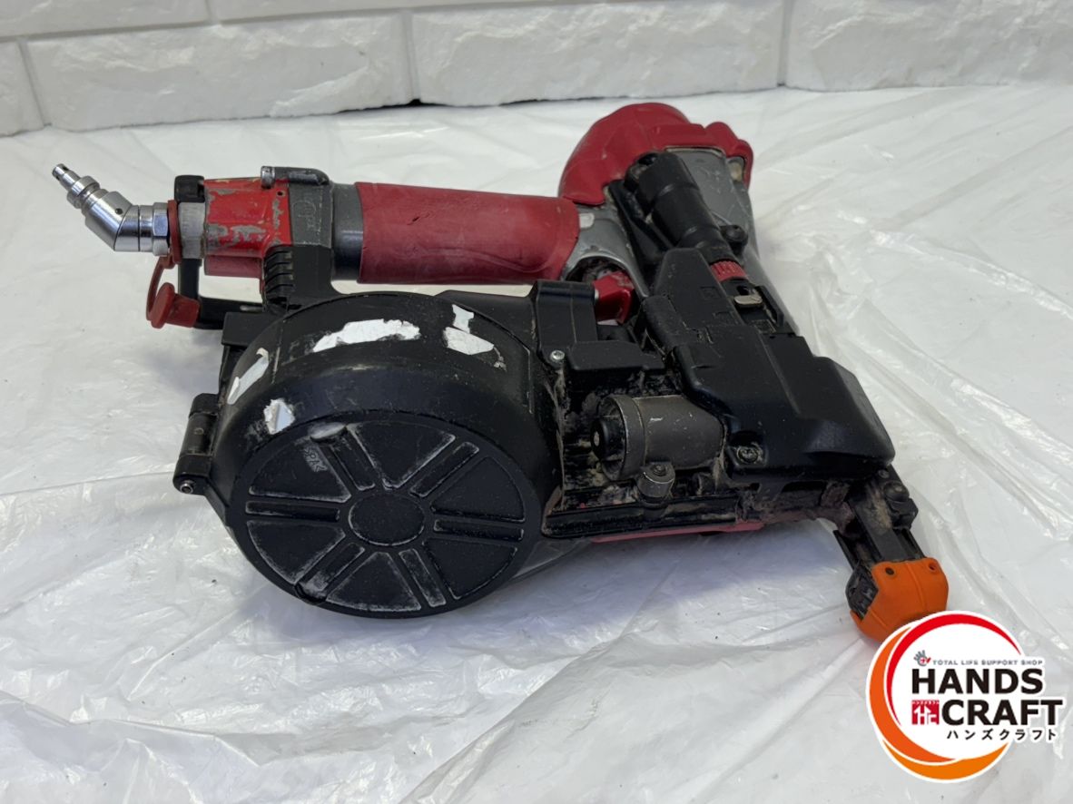 ▽【中古】MAX HV-R32G1 高圧ねじ打機 ターボドライバー 25〜32mm釘 