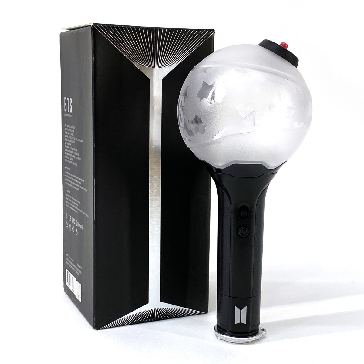 BTS OFFICIAL LIGHT STICK Ver.3 ペンライト アミボム ※中古 - メルカリ