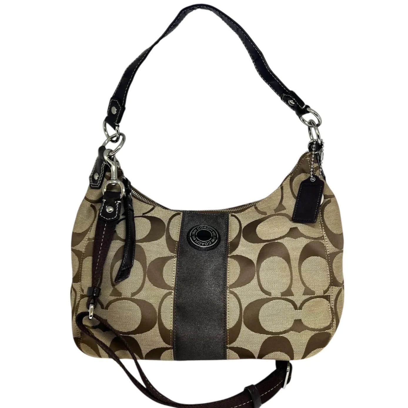 COACH コーチ F19281 シグネチャー 2way バッグ ワンショルダー - メルカリ