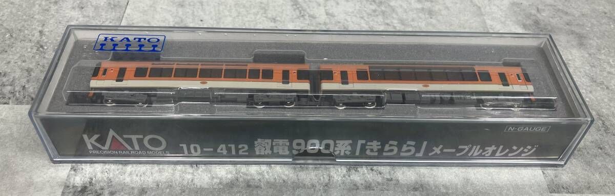 Nゲージ KATO 10-412 叡山電鉄900系電車 きらら (オレンジ) カトー 