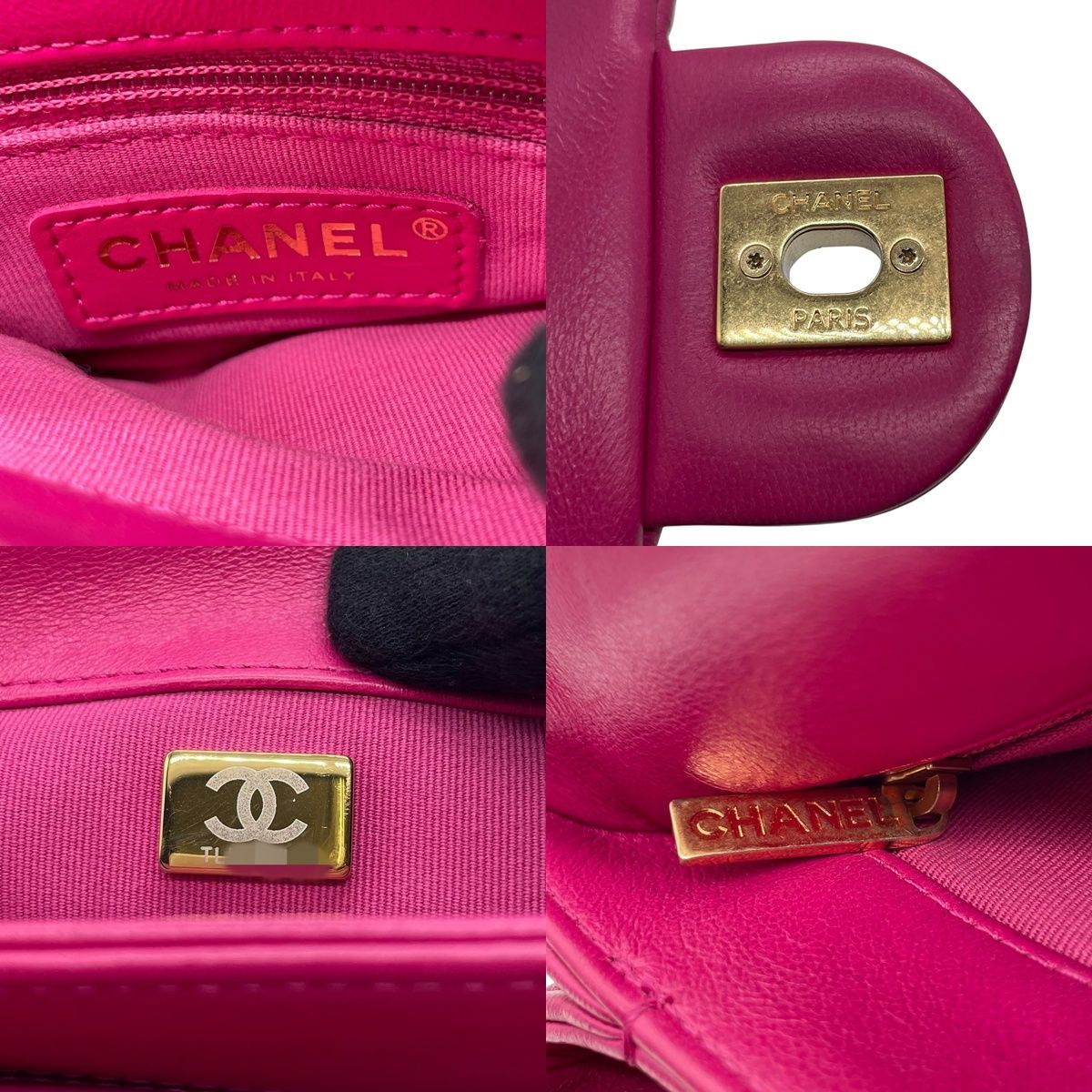 【中古】 CHANEL シャネル AS3498 マトラッセ チェーンショルダーバッグ ラムスキン 現行ﾌプレート ピンク レディース 25005165 KJ 中古】 CHANEL シャネル AS3498 マトラッセ チェーンショルダーバッグ