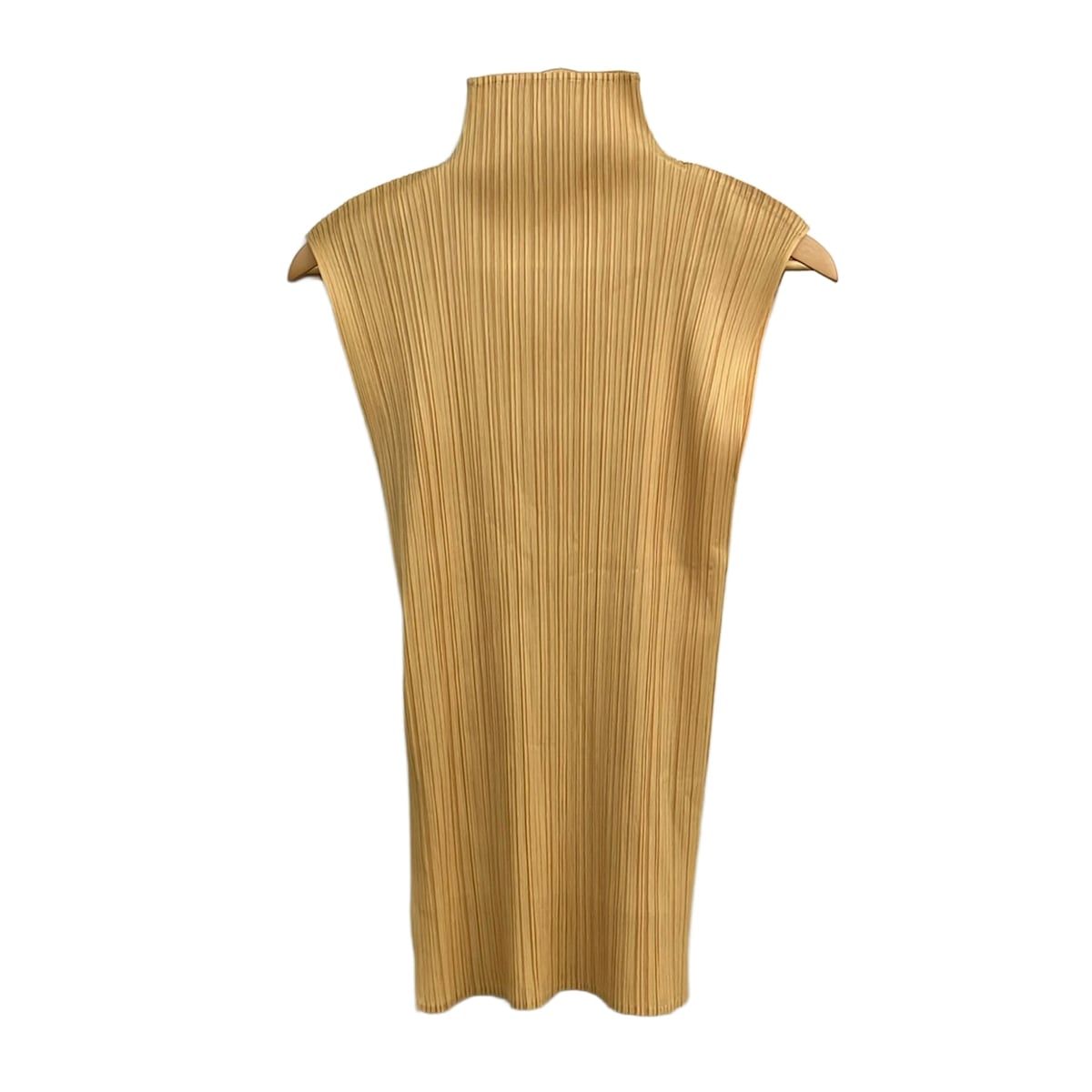 PLEATS PLEASE(プリーツプリーズ) ノースリーブカットソー サイズ4 XL 