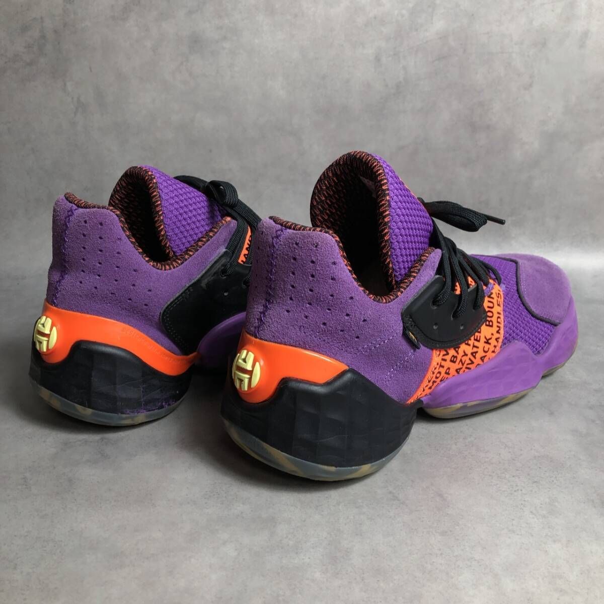 PQ316◇adidas : Harden Vol. 4 McDonald's FX2084◇29cm◇パープル系