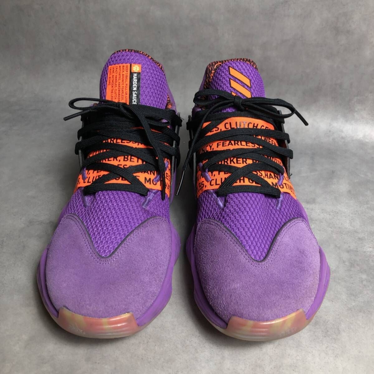 PQ316◇adidas : Harden Vol. 4 McDonald's FX2084◇29cm◇パープル系