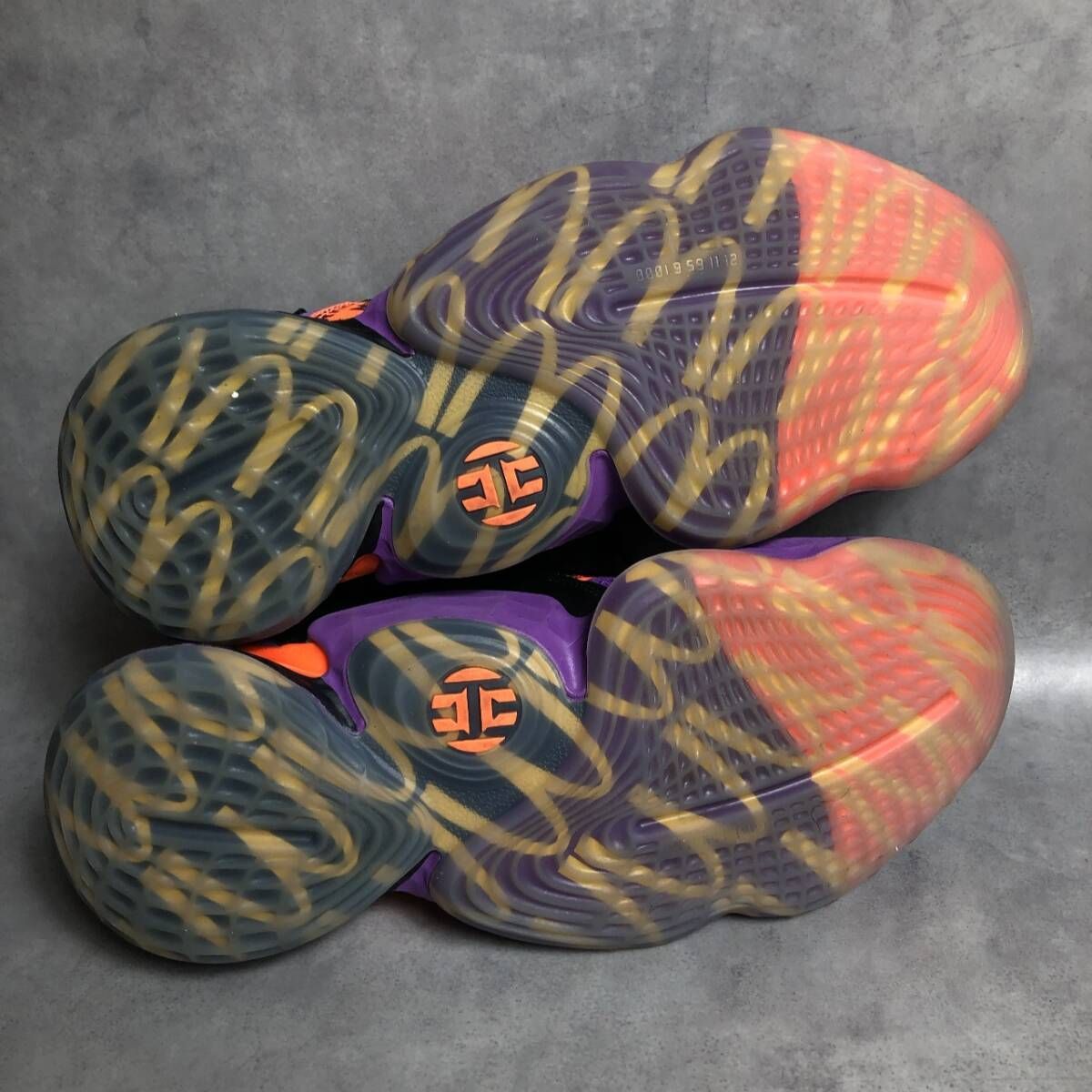 PQ316◇adidas : Harden Vol. 4 McDonald's FX2084◇29cm◇パープル系