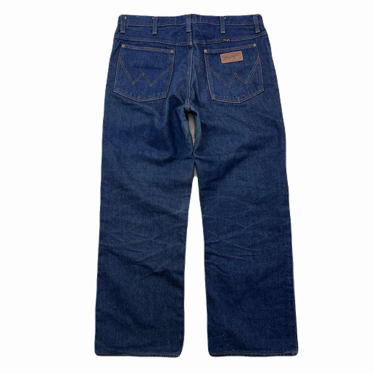 ラングラー デニムパンツ メンズ W34 ストレート 濃紺 MJR-1045 色 
