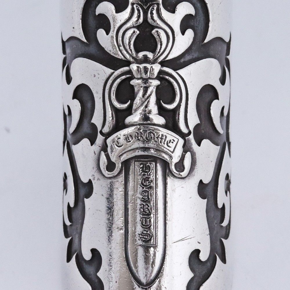 CHROME HEARTS クロムハーツ　カンノーリ　リング　１９号 19号 CHROME HEARTS オーダー品 カンノーリ ダガーリング シルバー