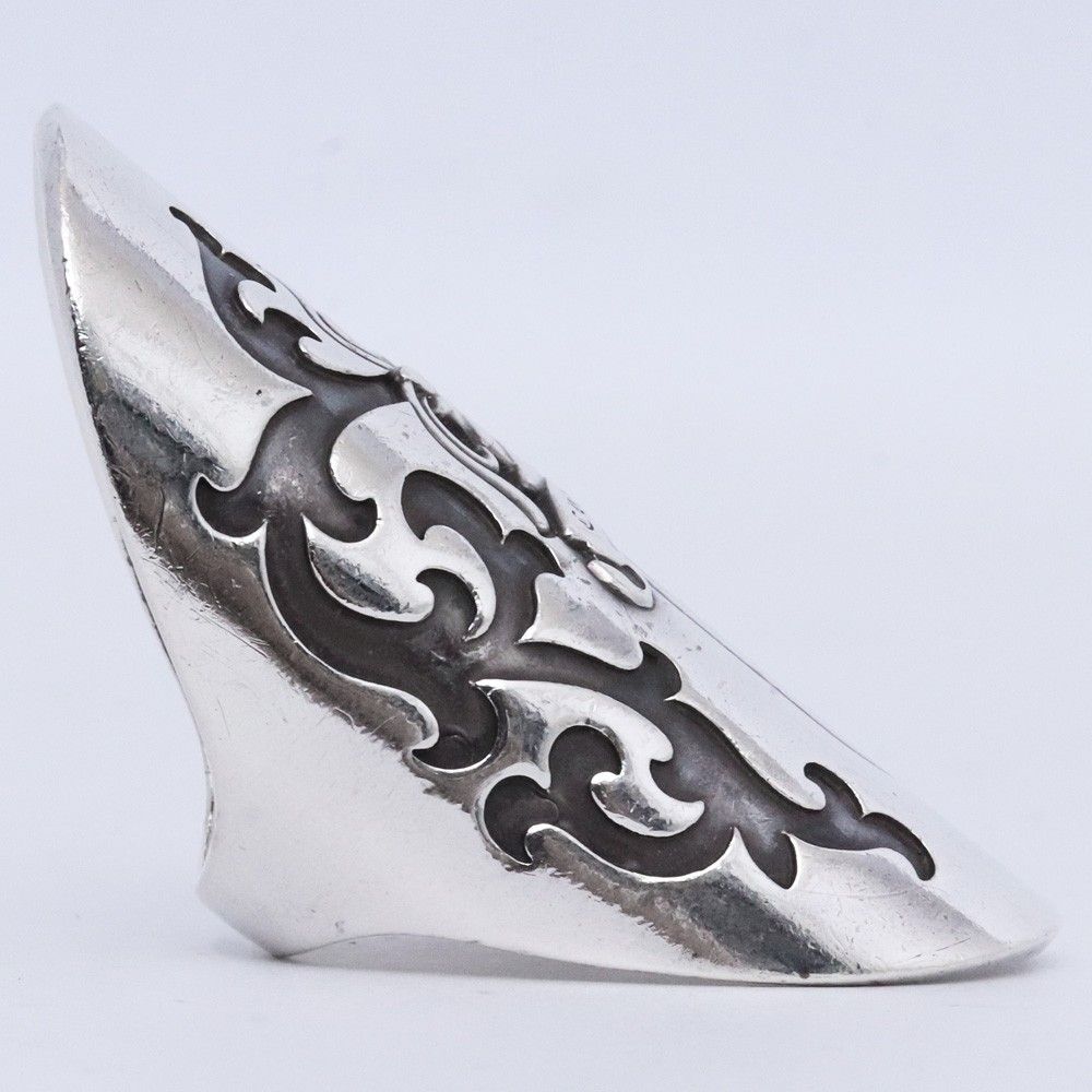 CHROME HEARTS クロムハーツ　カンノーリ　リング　１９号 CHROME HEARTS CANNOLI DAGGER RING クロムハーツ リング ダガー