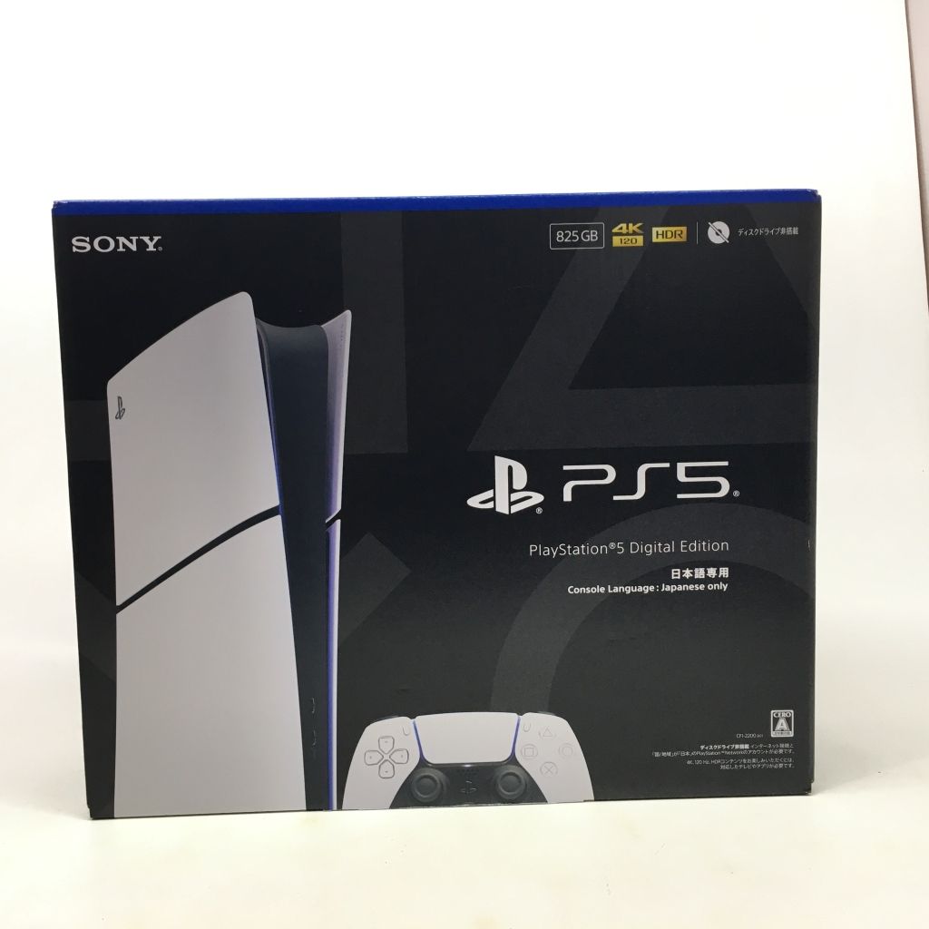01w-6266 ○ 未使用品 PS5 本体 CFI-2200 デジタルエディション 日本語 