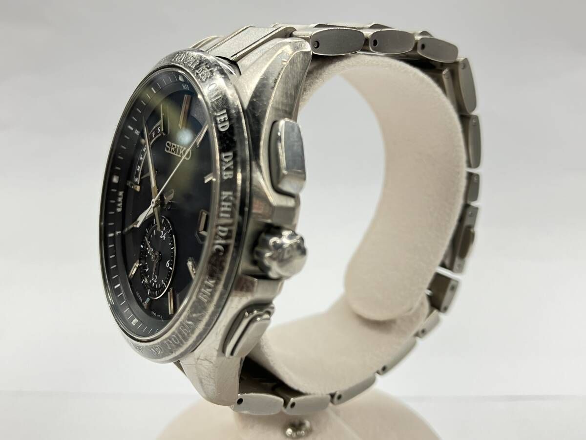 ジャンク 可動品 SEIKO セイコー ブライツ 8B63-0AA0 電波ソーラー 