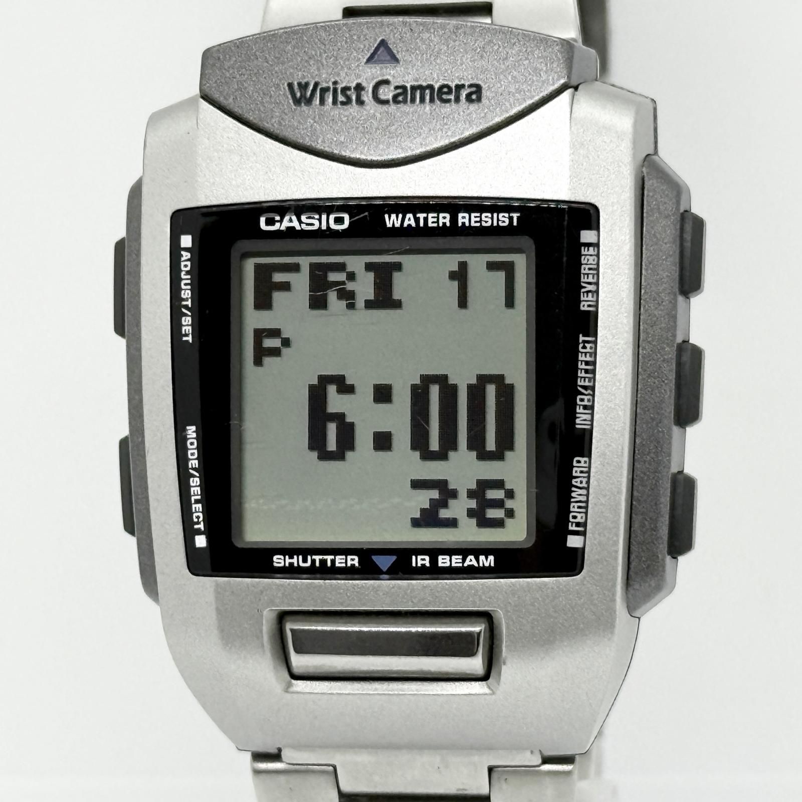 【電池交換済み】CASIO wrist camera WQV-1 カシオ リストカメラ WQV-1 電池交換済み CASIO CASIO WRIST CAMERA