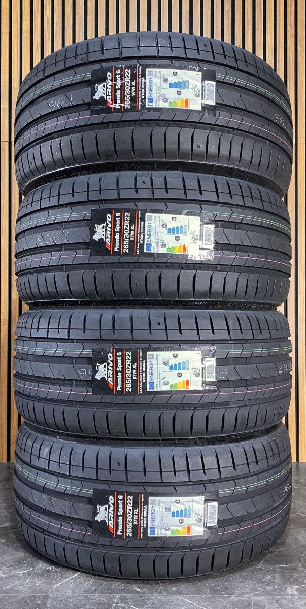 265/30R22 97W XL ARIVO PREMIO SPORT6 新品 サマータイヤ 4本セット 2026年製 本州 四国 九州 送料無料 265/30/22 夏タイヤ