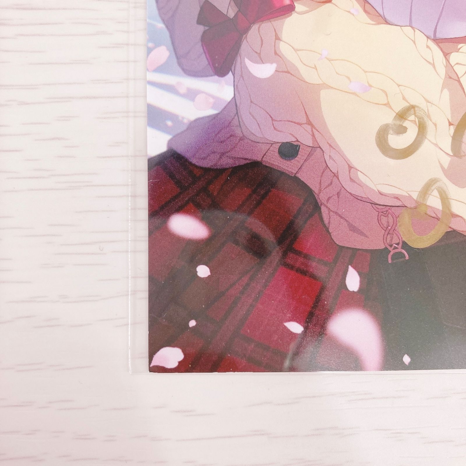 さくらみこ 直筆サイン入りおるだん先生描き下ろし箔押しポストカード 