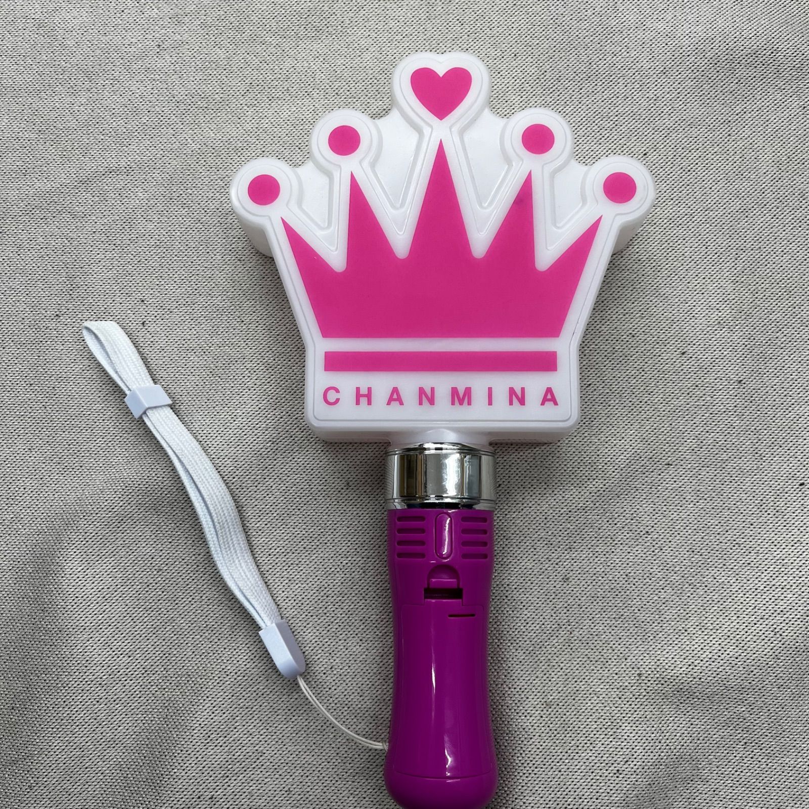 CHANMINA ちゃんみな ペンライト ペンラ ライブ ピンク ストラップ付き