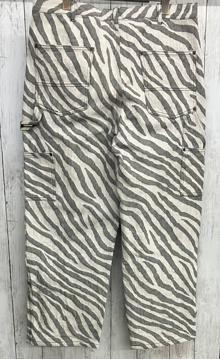 Supreme Double Knee Painter Pant 'Zebra'シュプリーム ペインター