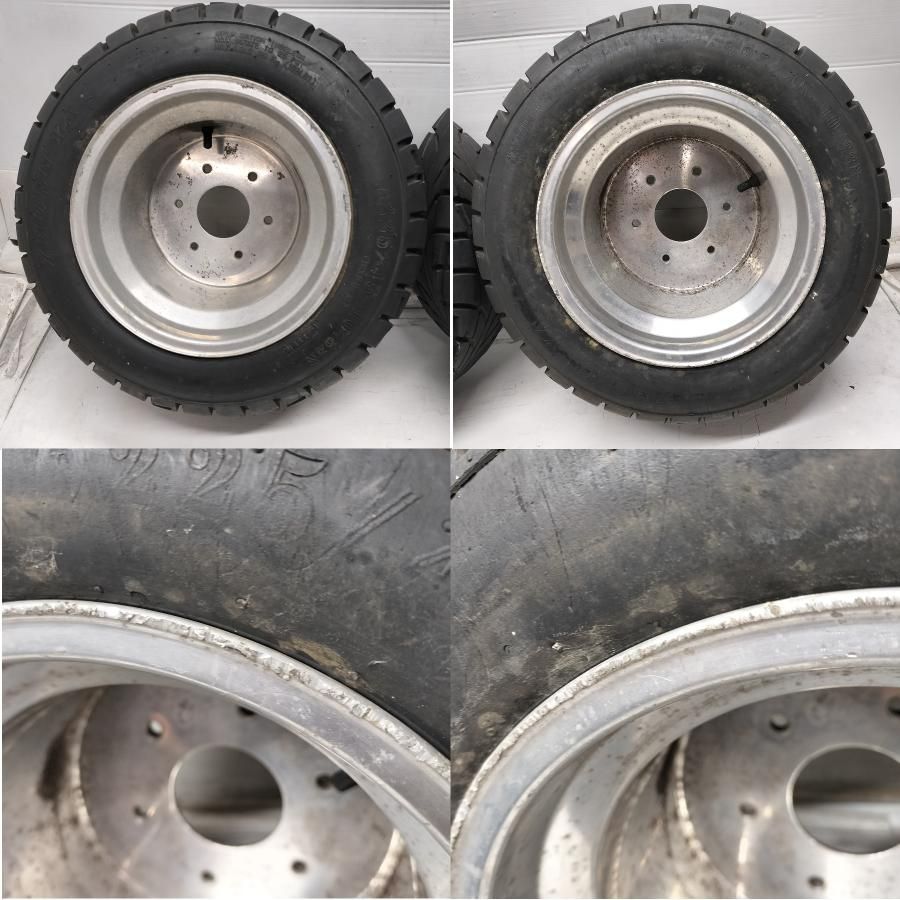 ◇配送先指定あり◇ ＜バイク用 x アルミホイール 2本＞ 225/45-10 