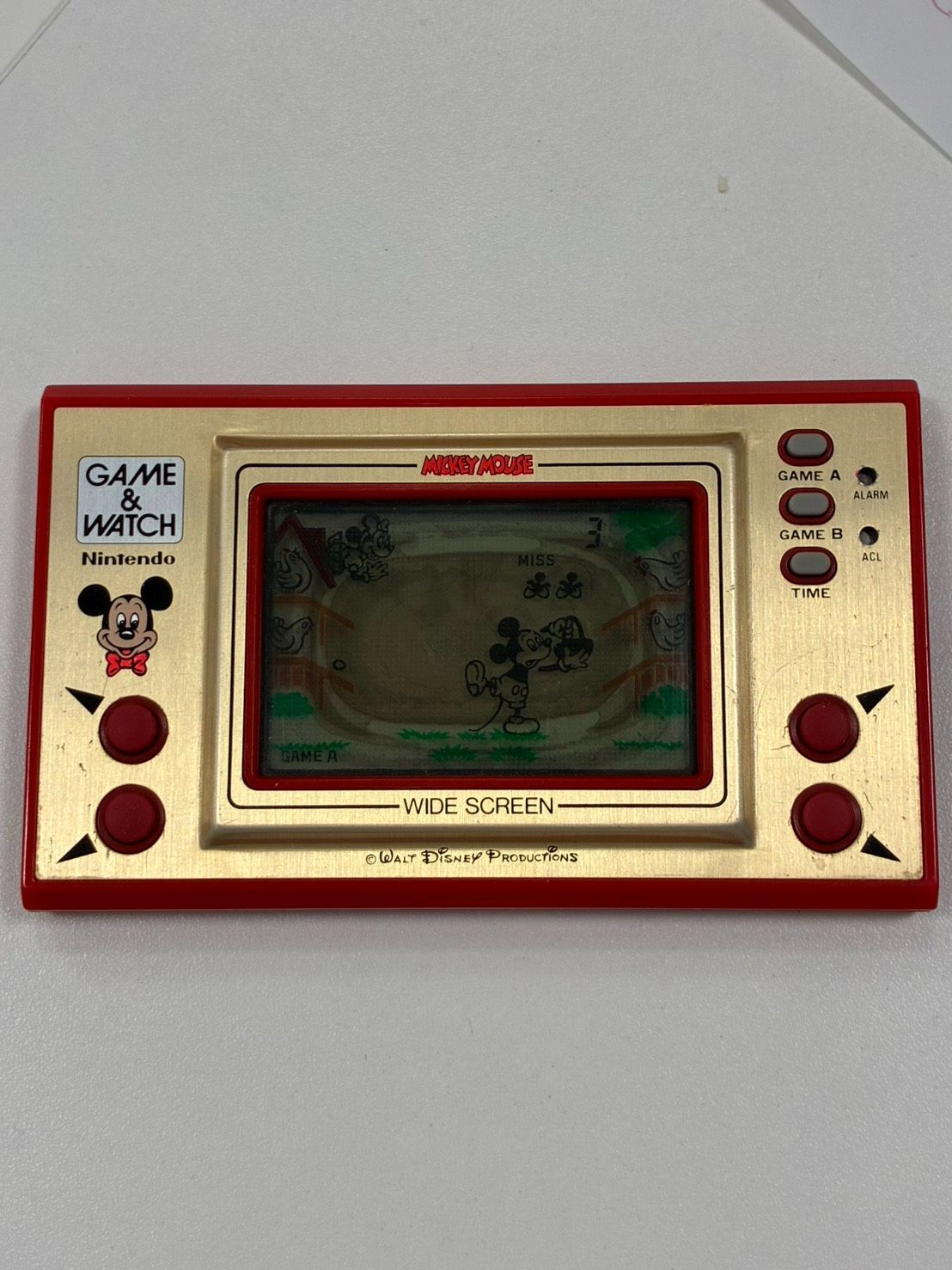 ゲーム&ウォッチ ミッキーマウス 箱•説明書付き Nintendo 任天堂 