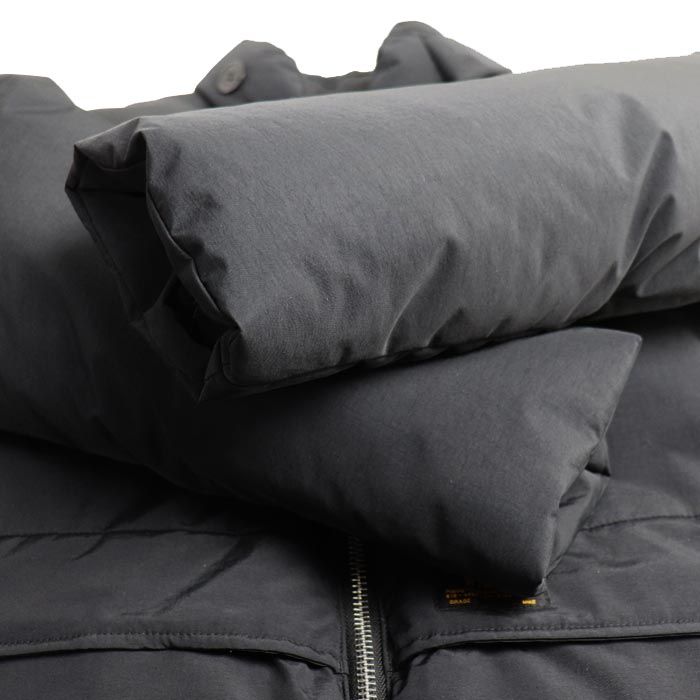 WTAPS × HELLY HANSEN ダウンジャケット ブラック 162GDHHD-JKM01 M 