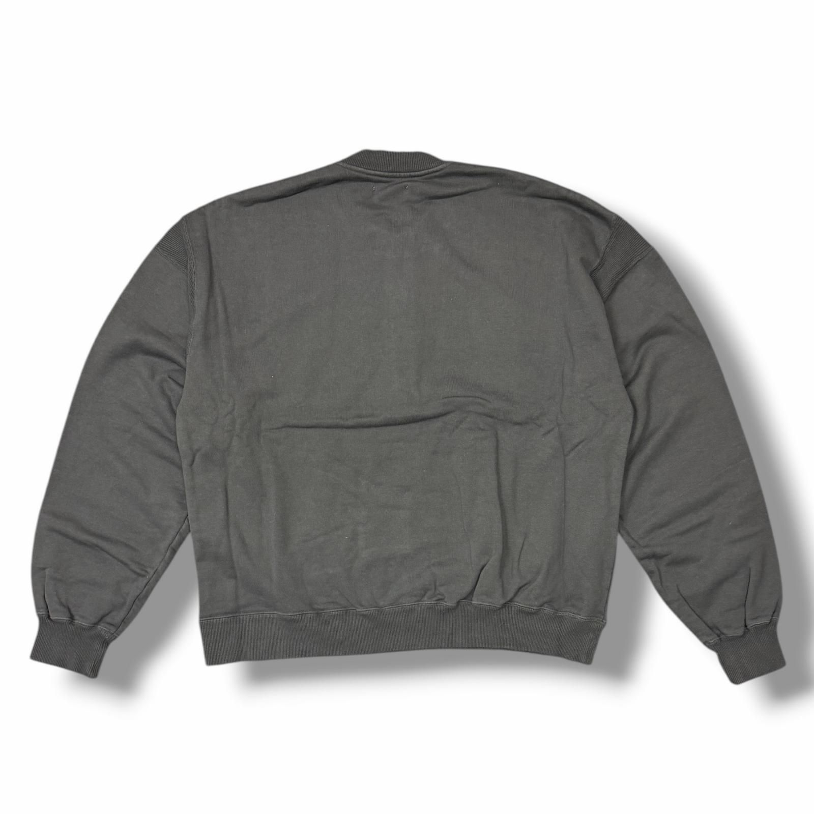 参考上代37400円 MATSUFUJI 25SS HENLEY NECK SWEATSHIRT ヘンリー
