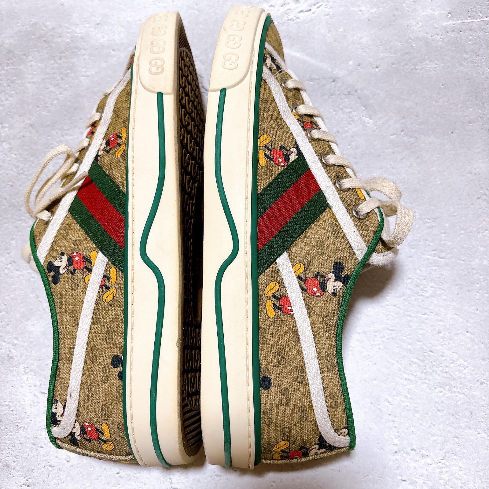 GUCCI ディズニー コラボ スニーカー 26.5cm - メルカリ