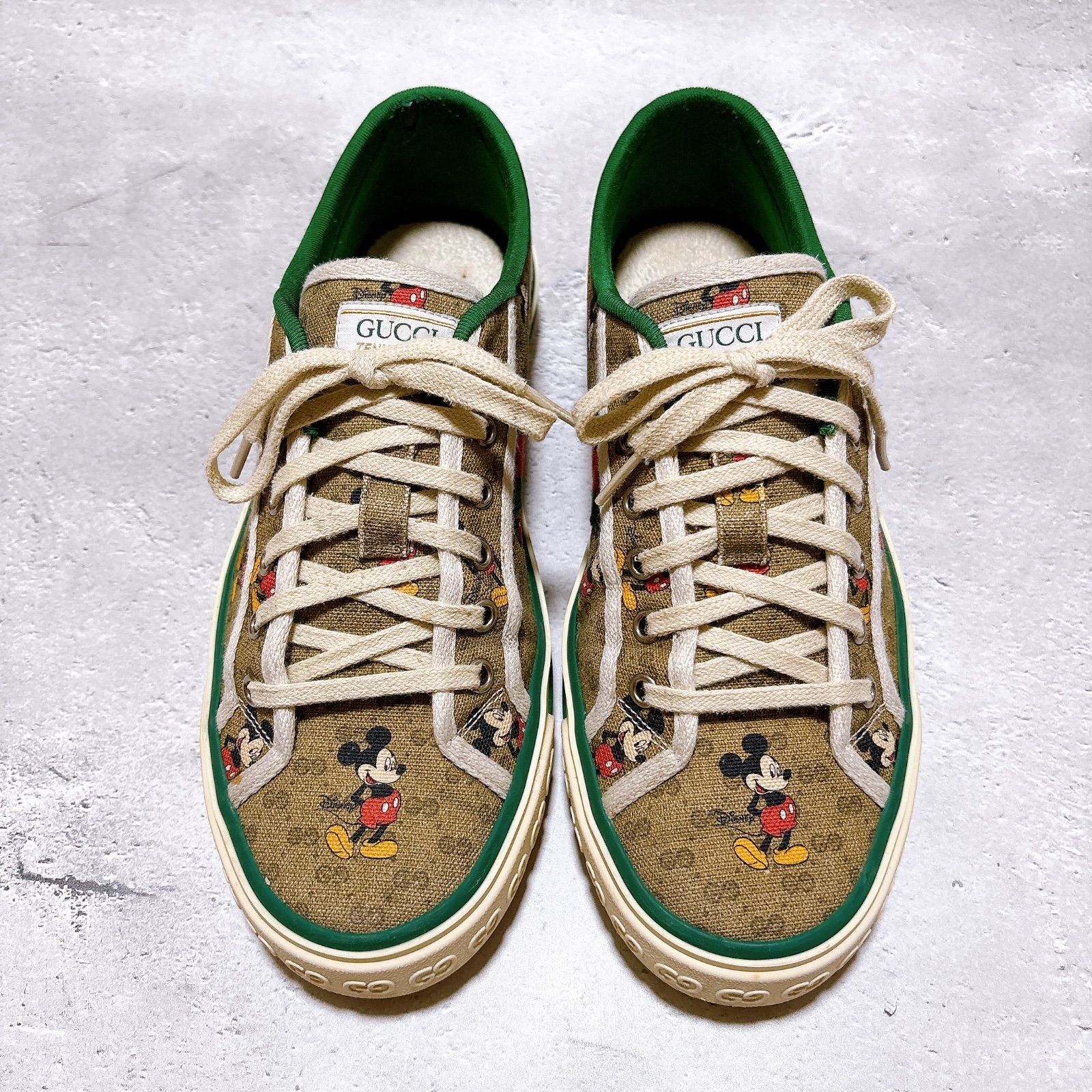 GUCCI ディズニー コラボ スニーカー 26.5cm - メルカリ