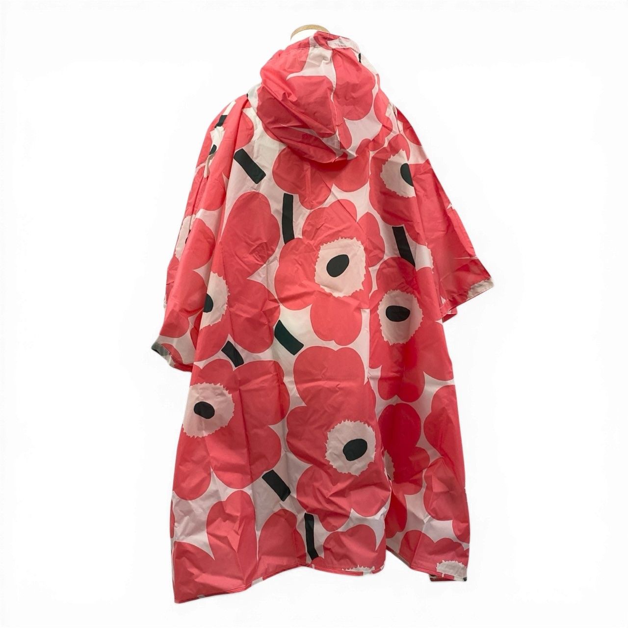 63d13 【未使用タグ付】 marimekko マリメッコ Unikko Rain Poncho