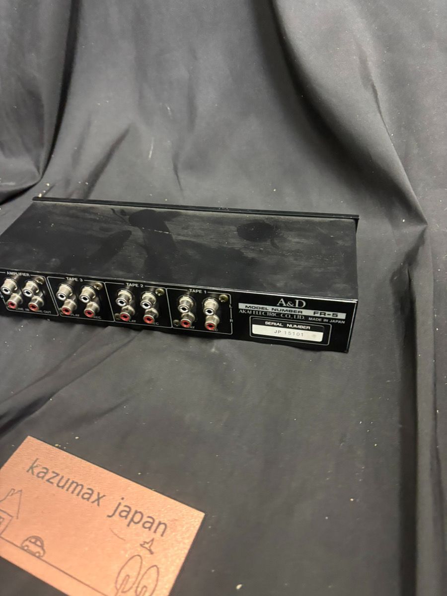 A&D AKAI FR-5 DS-5 Tape Deck Selector 動作品 本体のみ テープデッキ