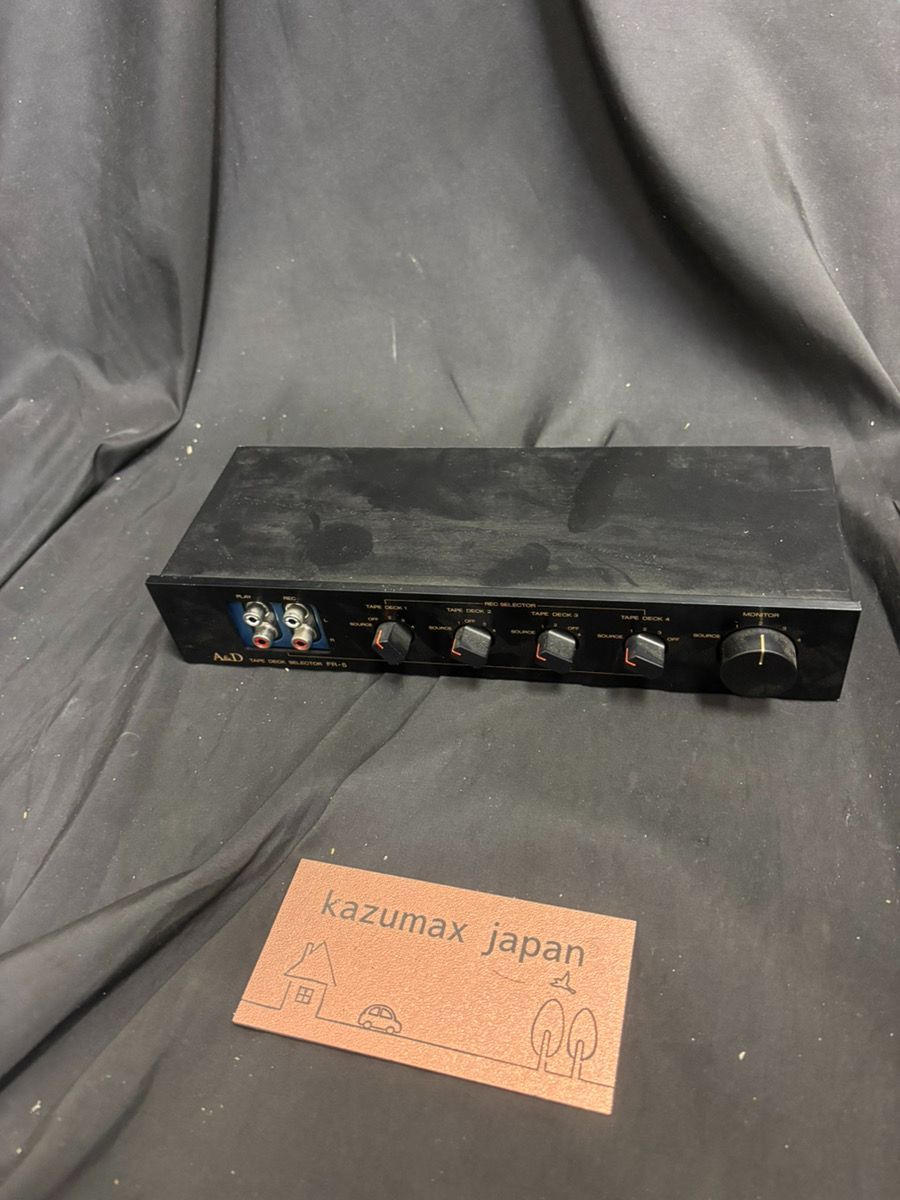 A&D AKAI FR-5 DS-5 Tape Deck Selector 動作品 本体のみ テープデッキ 