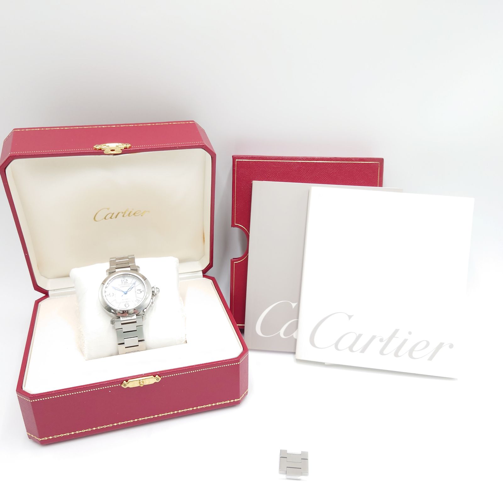 CARTIER カルティエ パシャC 腕時計 丸型ケース ユニセックス 自動巻き