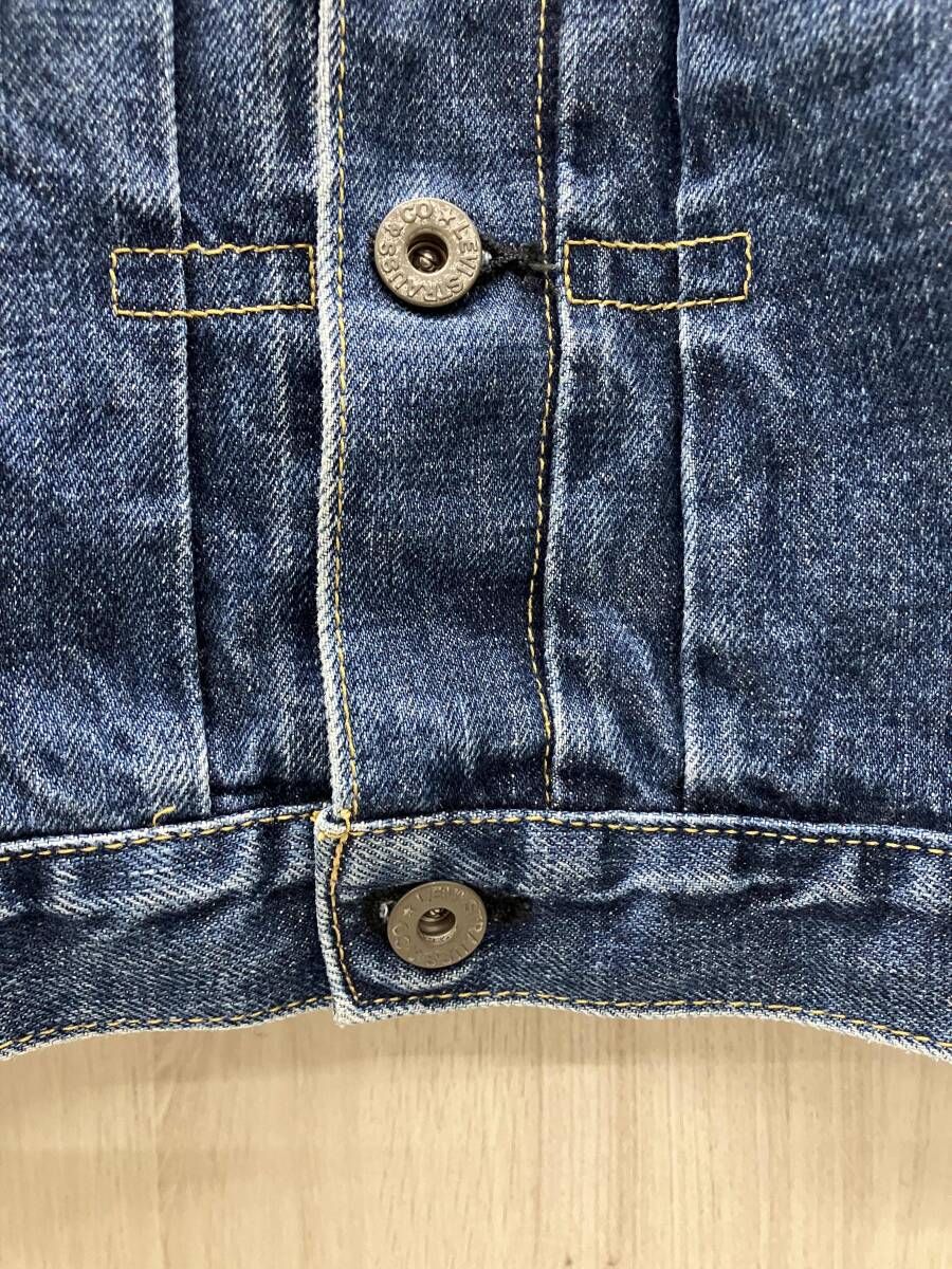本日最終日値下げ‼️Levi’s 70506XXデニムジャケット38 J22日本製 ☆LEVI'S 71506-XX デニムジャケット 38 ボタン裏J22 リーバイス G